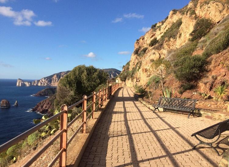 Nebida Appartamento "Magnifica Vista Sul Mare" מראה חיצוני תמונה