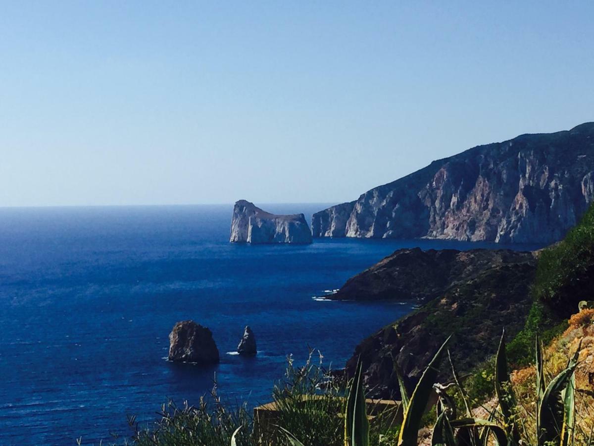 Nebida Appartamento "Magnifica Vista Sul Mare" מראה חיצוני תמונה